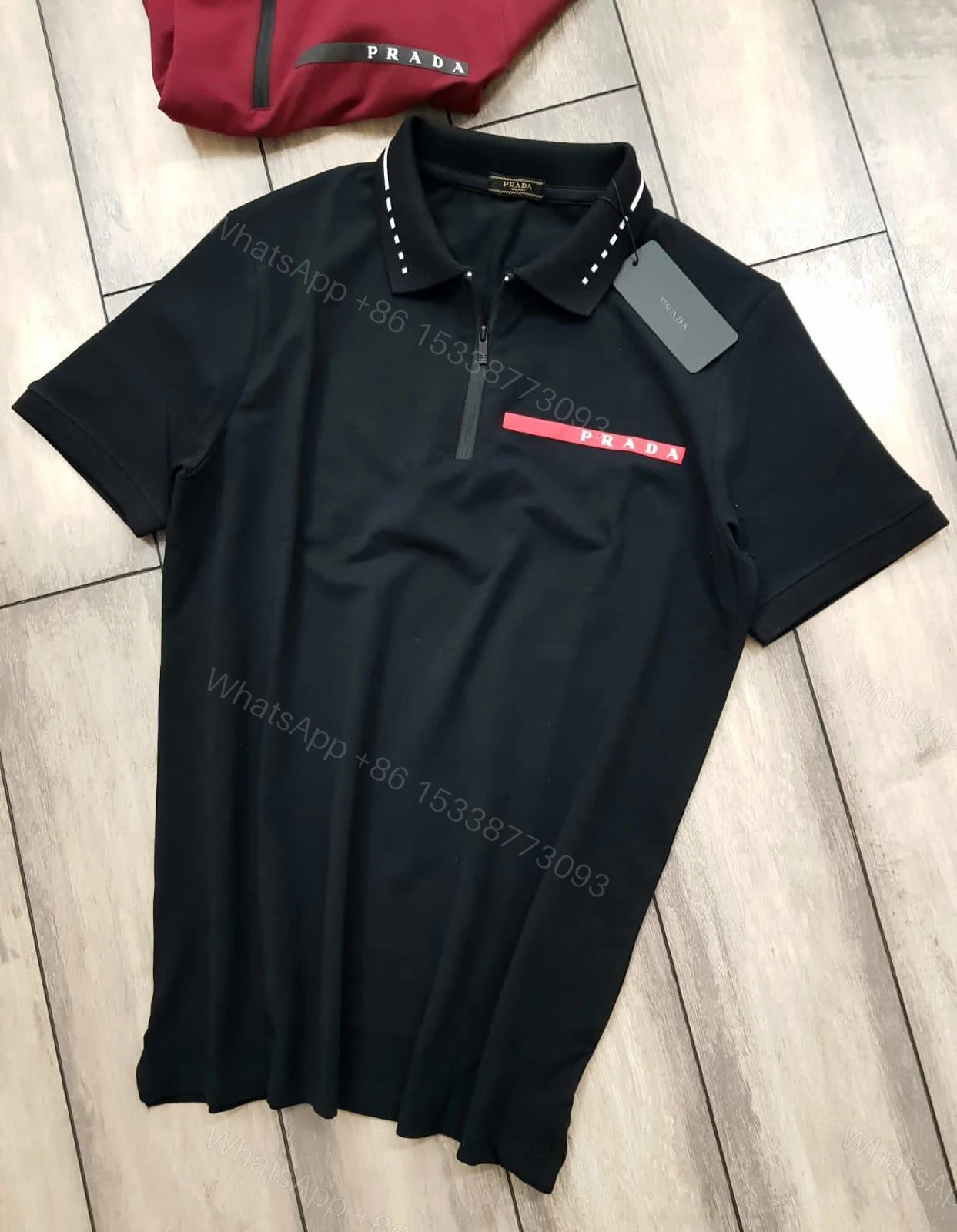 View 3 of First Copy PRADA Premium Men’s Polo T-Shirts