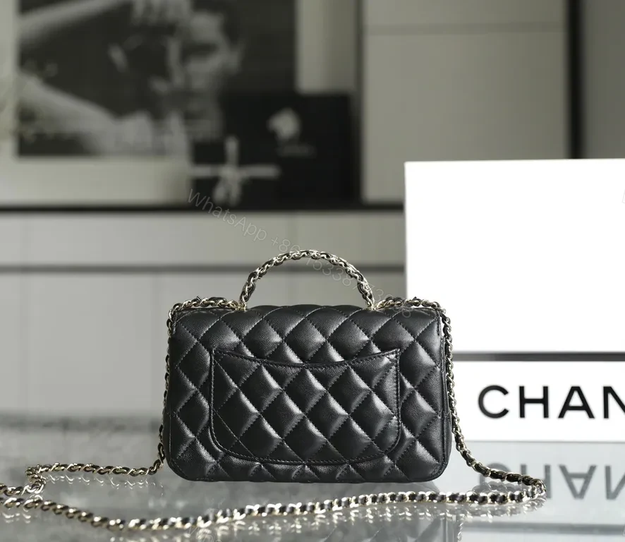 View 5 of Chanel-Inspired Quilted Mini Bag - Luxe Everyday Shine