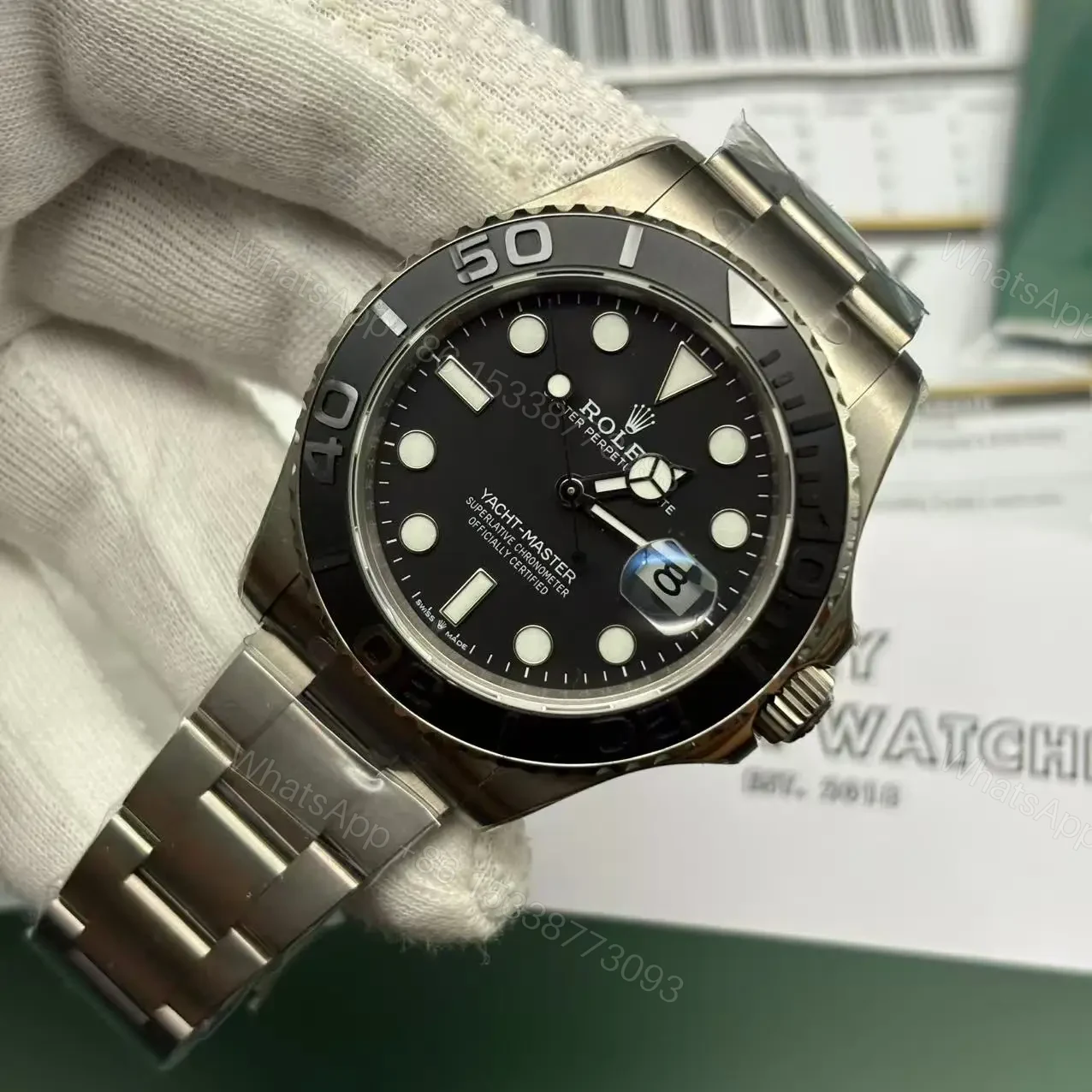 View 2 of RLX Titanium Replica Yacht Master Rolex Clone – 2023 Model