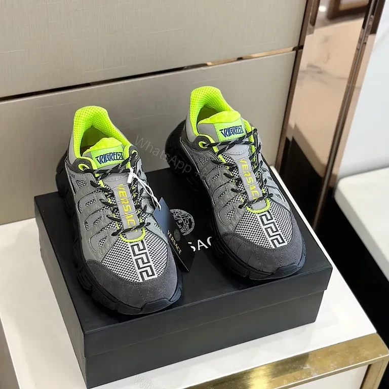 View 5 of Rugged-Chic Neon-Lime High-Tops: Luxury City Sneakers