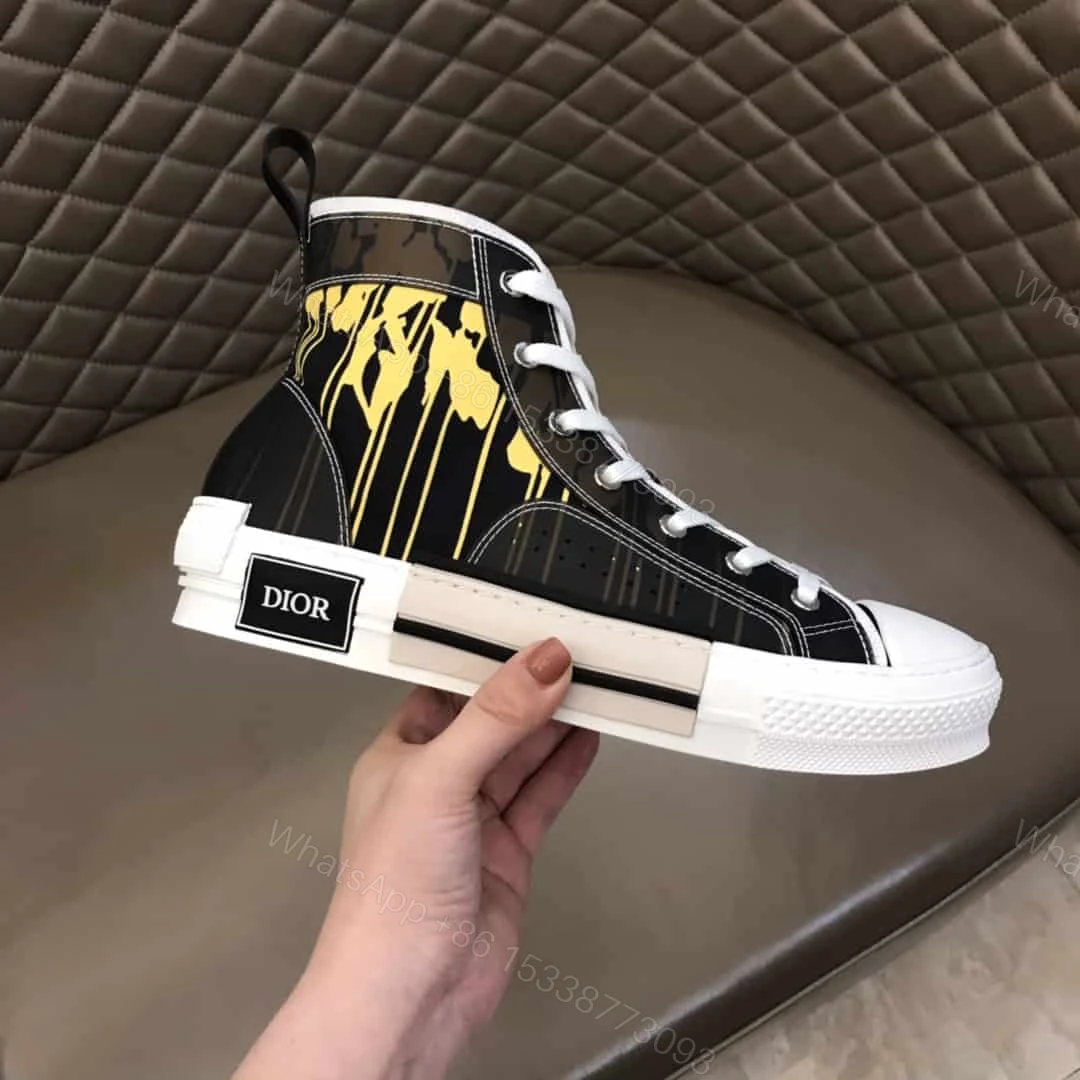 View 2 of DIOR B23 HIGH SNEAKER OBLIQUE RAYMOND PETTIBON – CD31