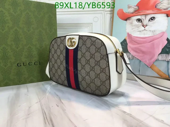 View 4 of Ophidia Gucci Knockoff Beige Shoulder Bag OGS7841