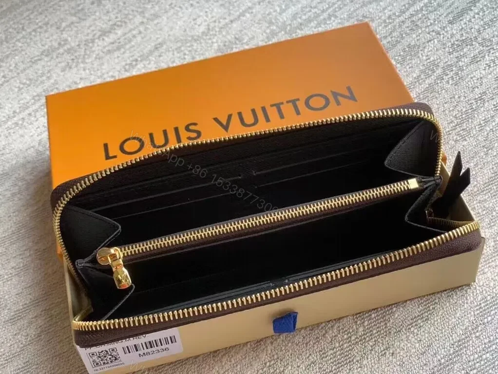 View 5 of Polished Monogram Zip Wallet: Luxury Organization