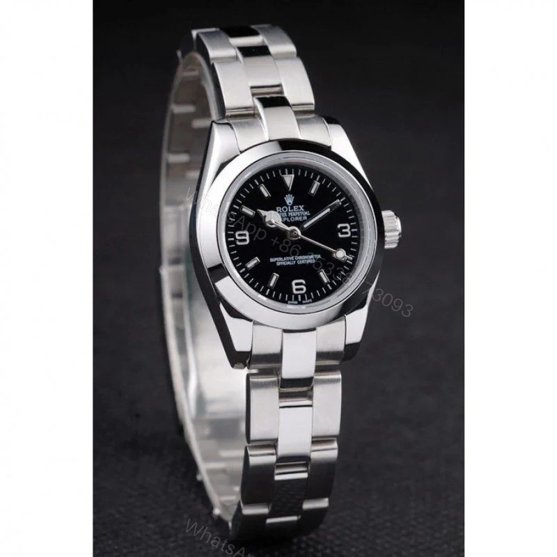View 3 of Replica Rolex Explorer Black Dial 98089
