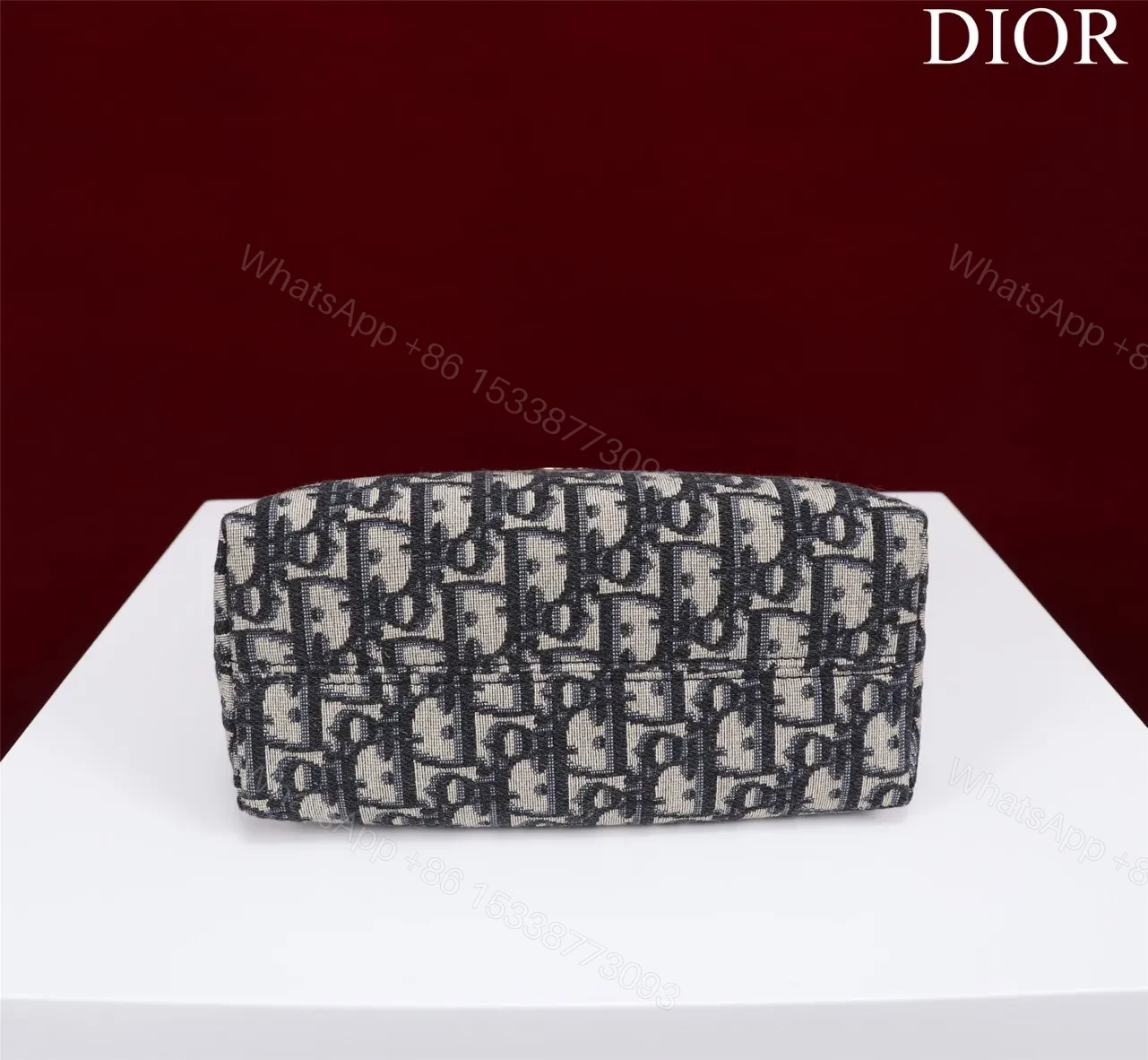View 6 of Dior Plaid Women’s Handbag, Glossy Leather, Replica 11 High Quality 20cm