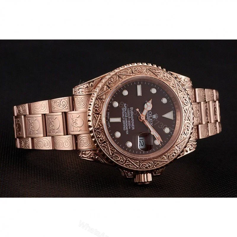View 4 of Superclone Rolex Submariner Brown Dial 1454087