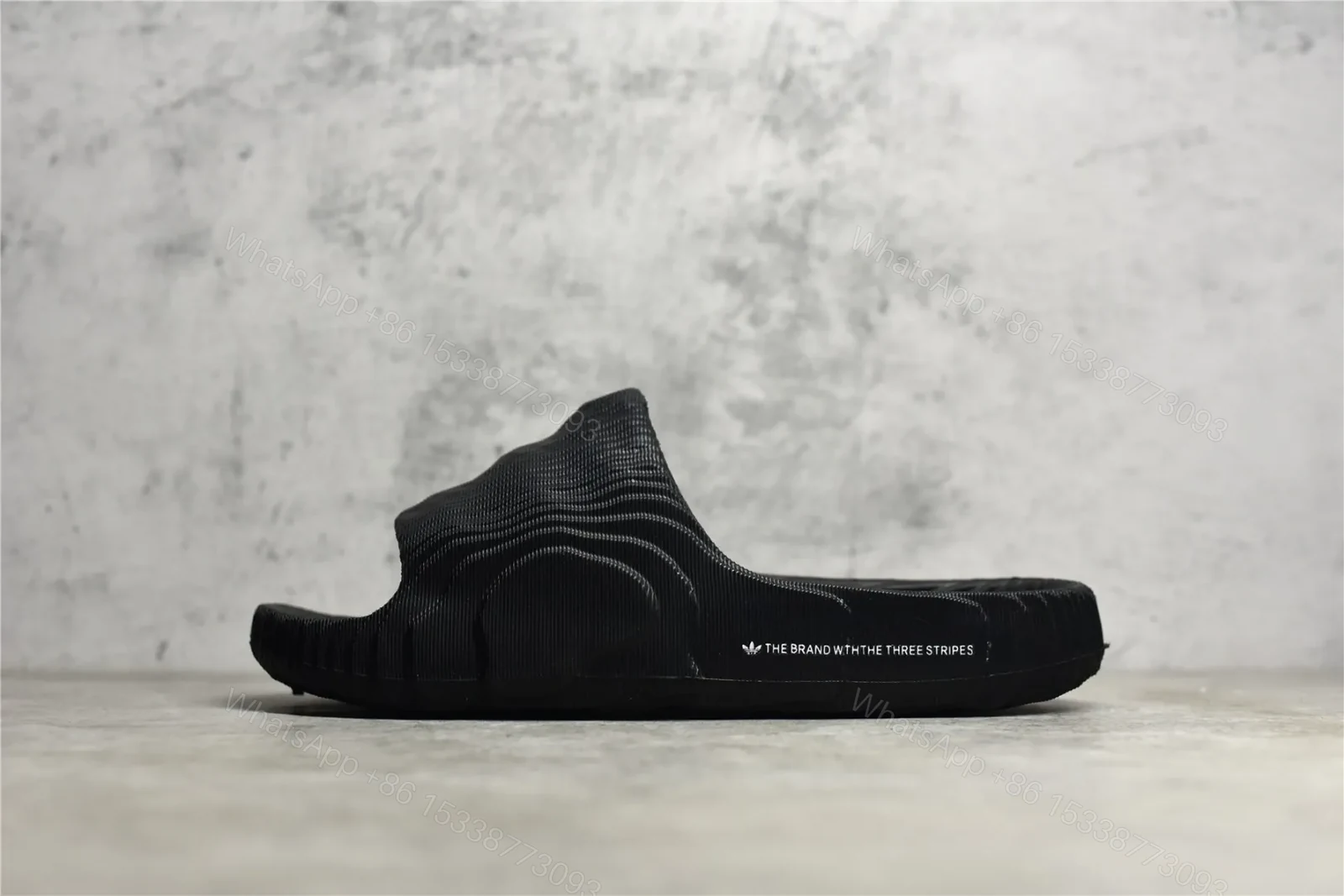 UA originals adilette Black Reps — view 1