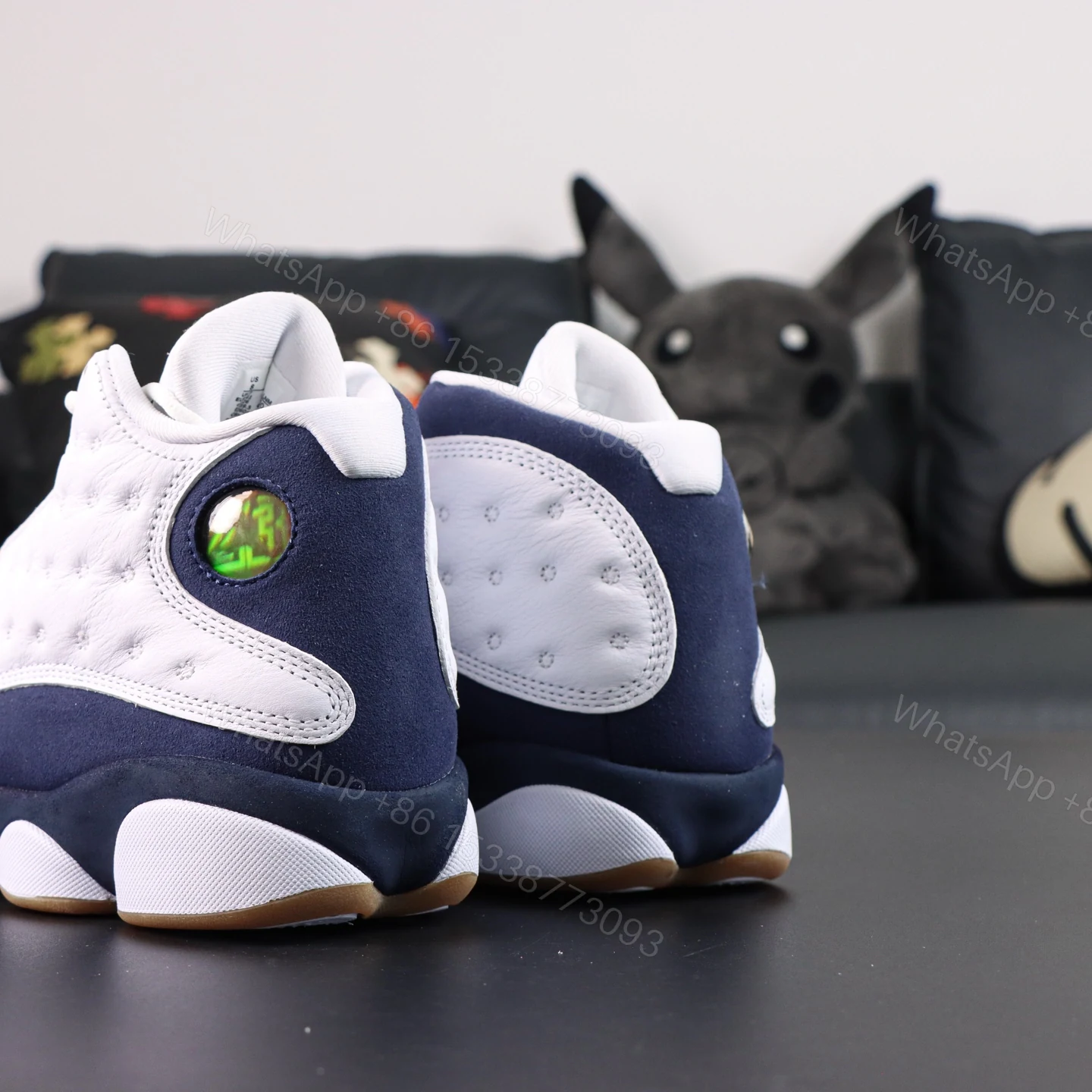 View 5 of Air Jordan 13 Retro Midnight Navy Reps
