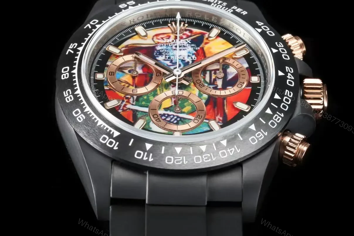 View 4 of Fake Rolex Daytona AET Remould Picasso Edition ROLEX-DAYTONA-AET-PC