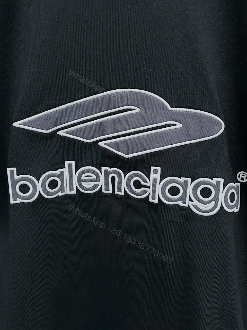 View 9 of Oversized Graphic Tee - Luxury Streetwear, Bold Logo, All-Season