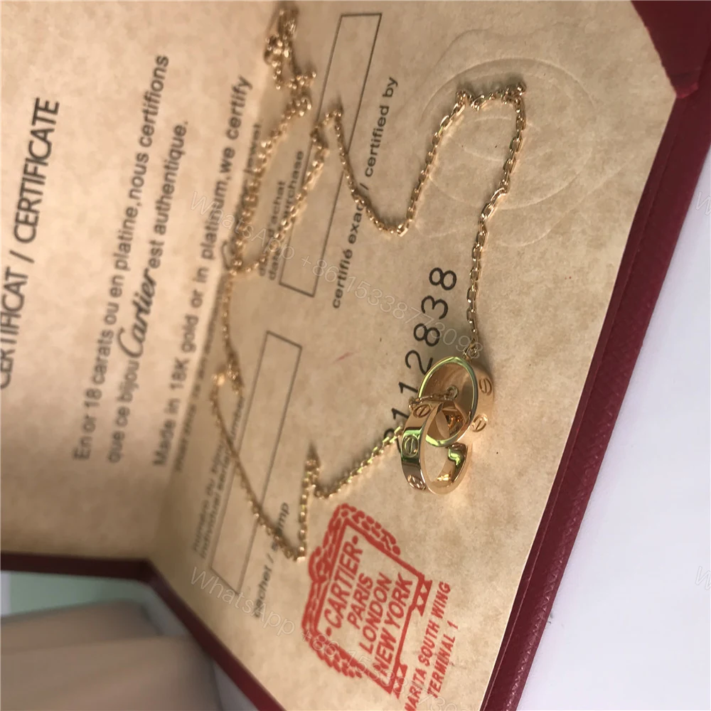 Cartier Love Pendant Necklace Yellow Gold B7212400 — view 1