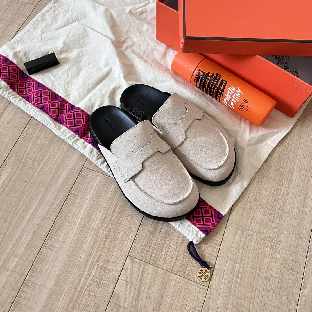 View 3 of HERMES GO MULE BEIGE CAMEL H231222Z D1370