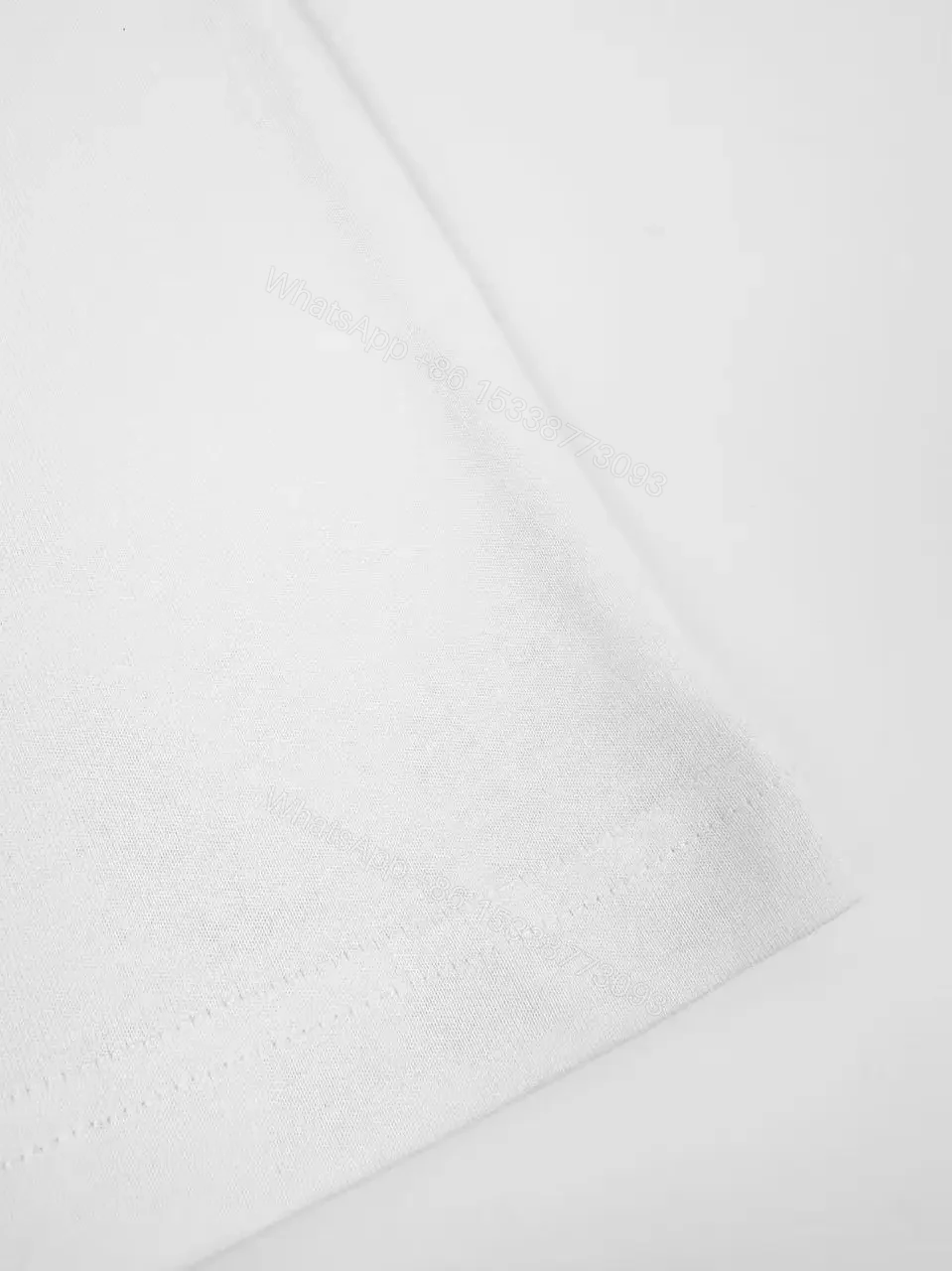 View 11 of White Cotton Crew Neck T-Shirt with Burberry Logo Graphic
