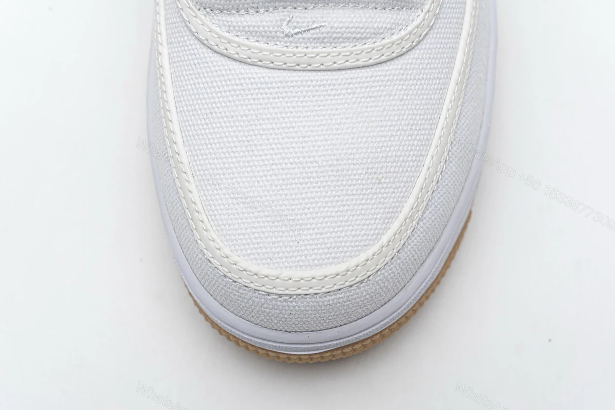 View 9 of Travis Scott x Nike Air Force 1“White” AQ4211-100