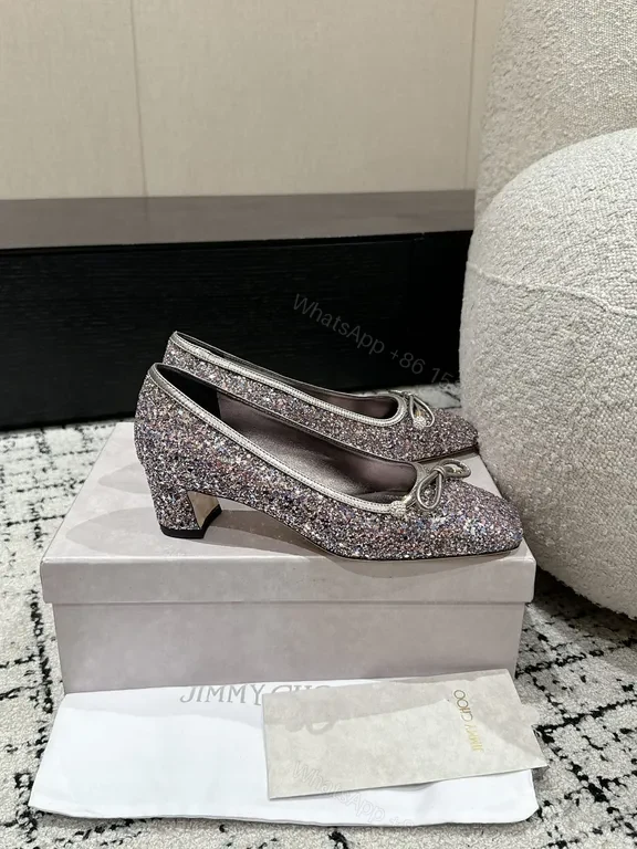 View 7 of Glitter Bow Ballet Flats â€” All-Day Comfort, Glam Style