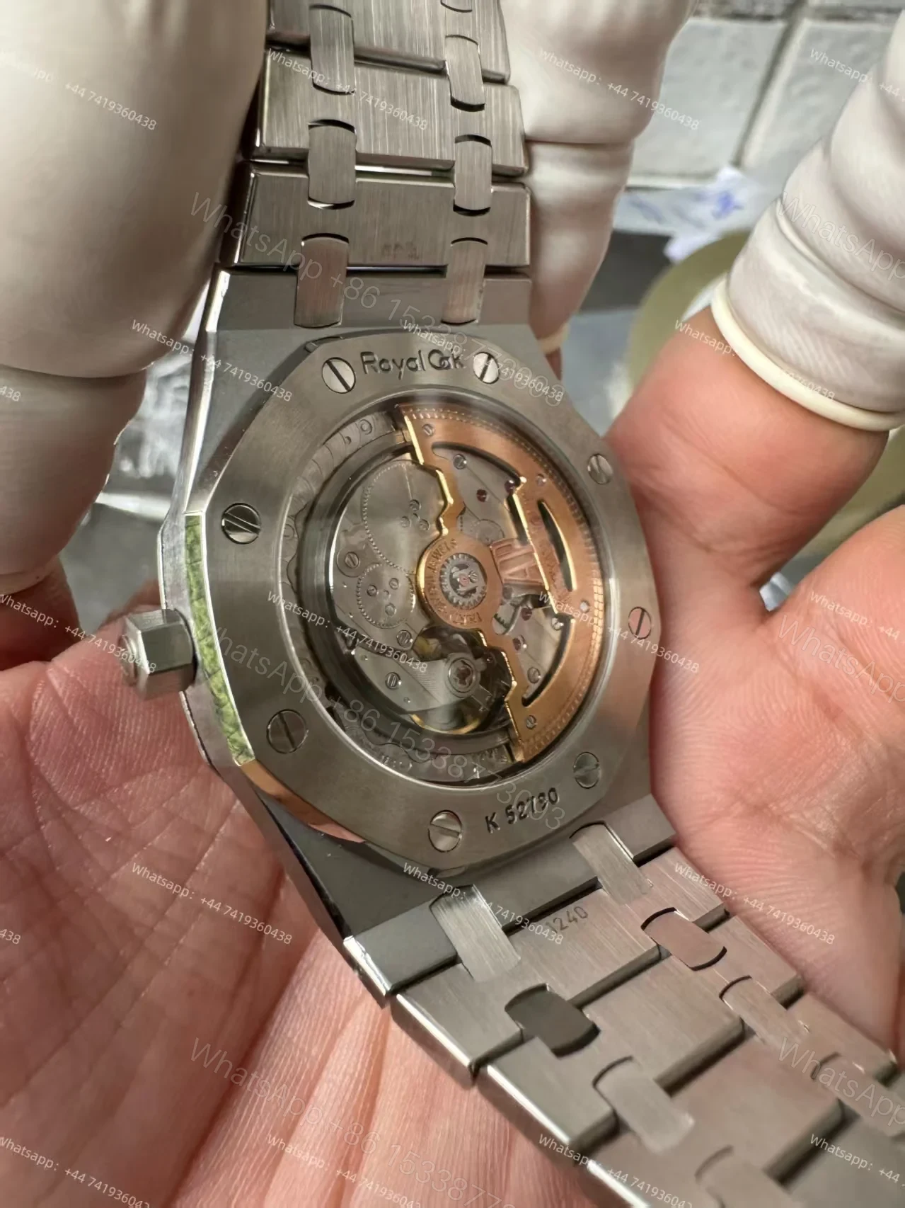 View 15 of Audemars Piguet Super Clone Royal Oak “Jumbo” Extra-Thin 15202ST 39mm