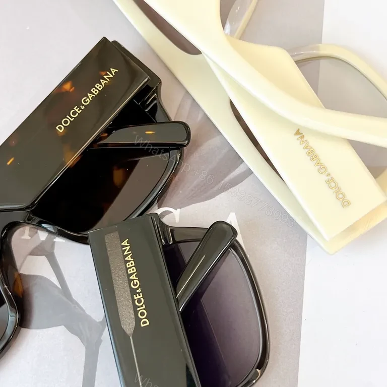 View 7 of Dolce & Gabbana Black Acetate Square Sunglasses, Luxury