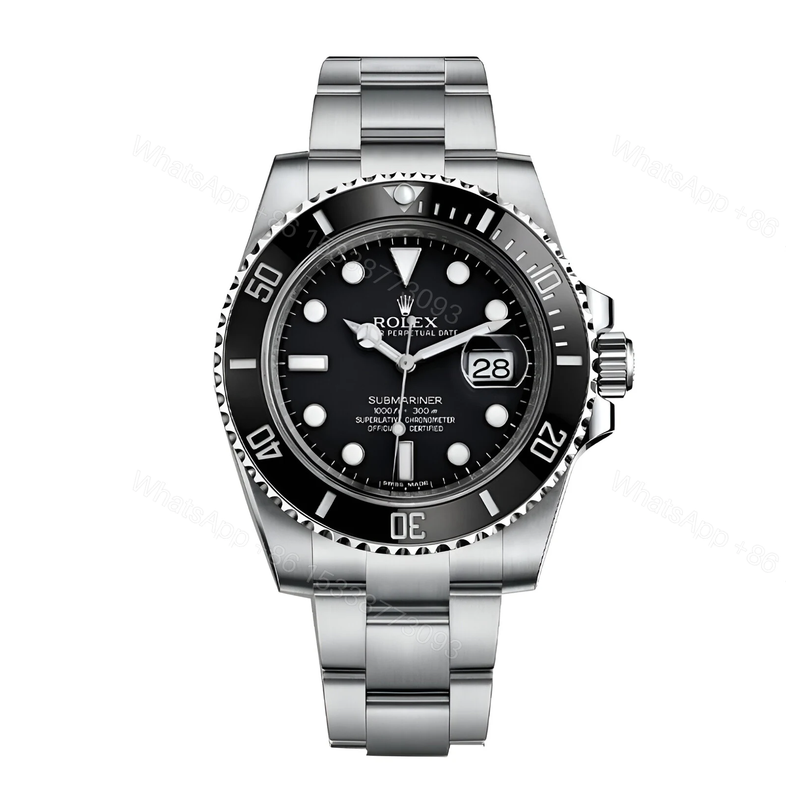 Rolex Submariner 116610ln-0001 Ceramic Black Dial Replica — view 1