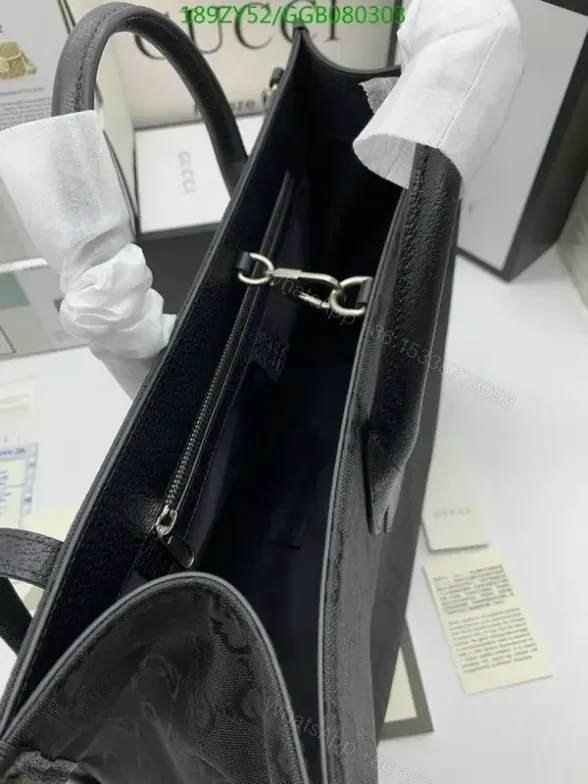View 6 of Gucci Replica Off the Grid Black Tote Bag GGB0803034 – Premium 1:1 Quality