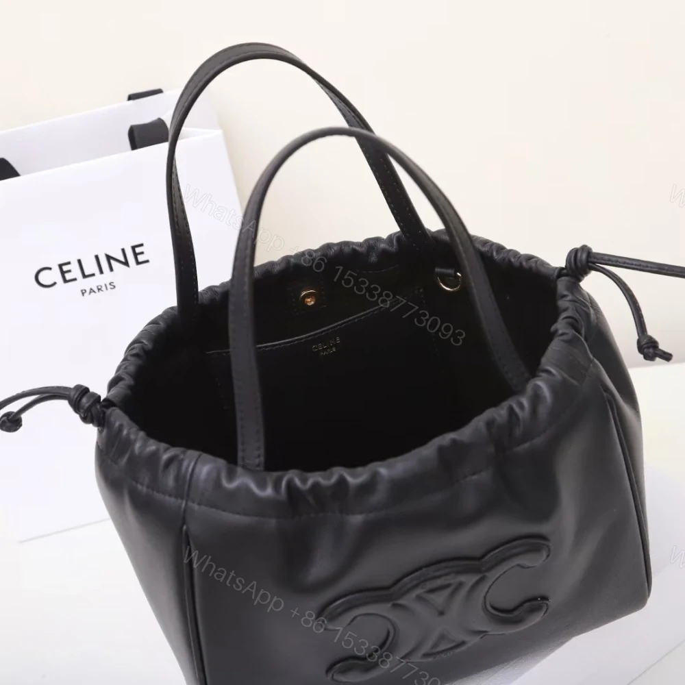 View 9 of 高仿Celine*Triomphe系列手袋111013黑色免檢版