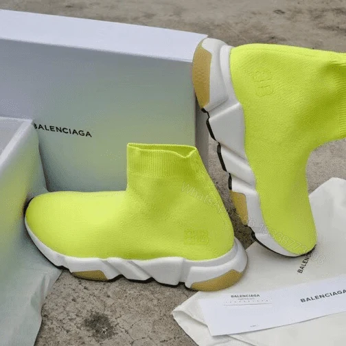 View 7 of BALENCIAGA SPEED TRAINER NEON – BB17