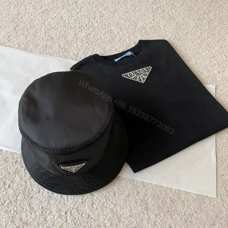 View 7 of Prada Black Nylon Logo Bucket Hat â€” Everyday Luxe
