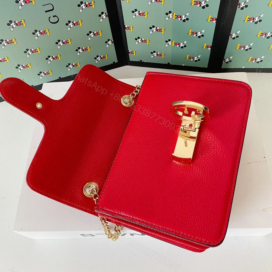 View 4 of Gucci Interlocking Chain Crossbody