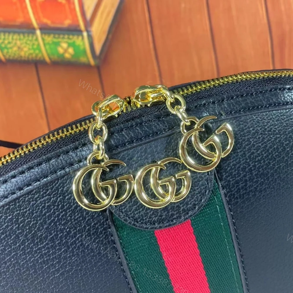 View 5 of Gucci Ophidia GG Small Shoulder Bag Black 23Cm 499621 DJ2DG 1060