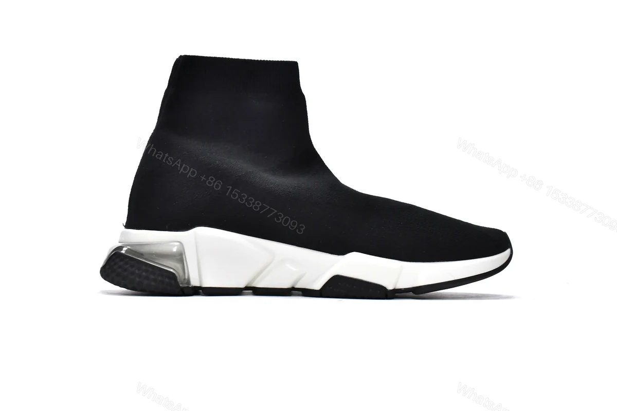 View 2 of Balenciaga Speed Trainer Black White