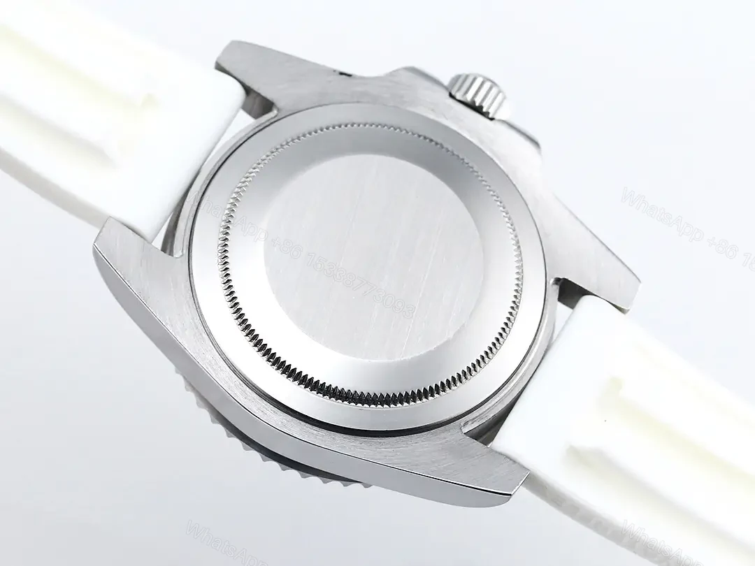 View 9 of Rolex Blaken Tiffany Submariner replica 40MM Stunning White Rubber Strap Edition RG-BLAKEN-SUB-TIFFANY-WHITE-RUBBER