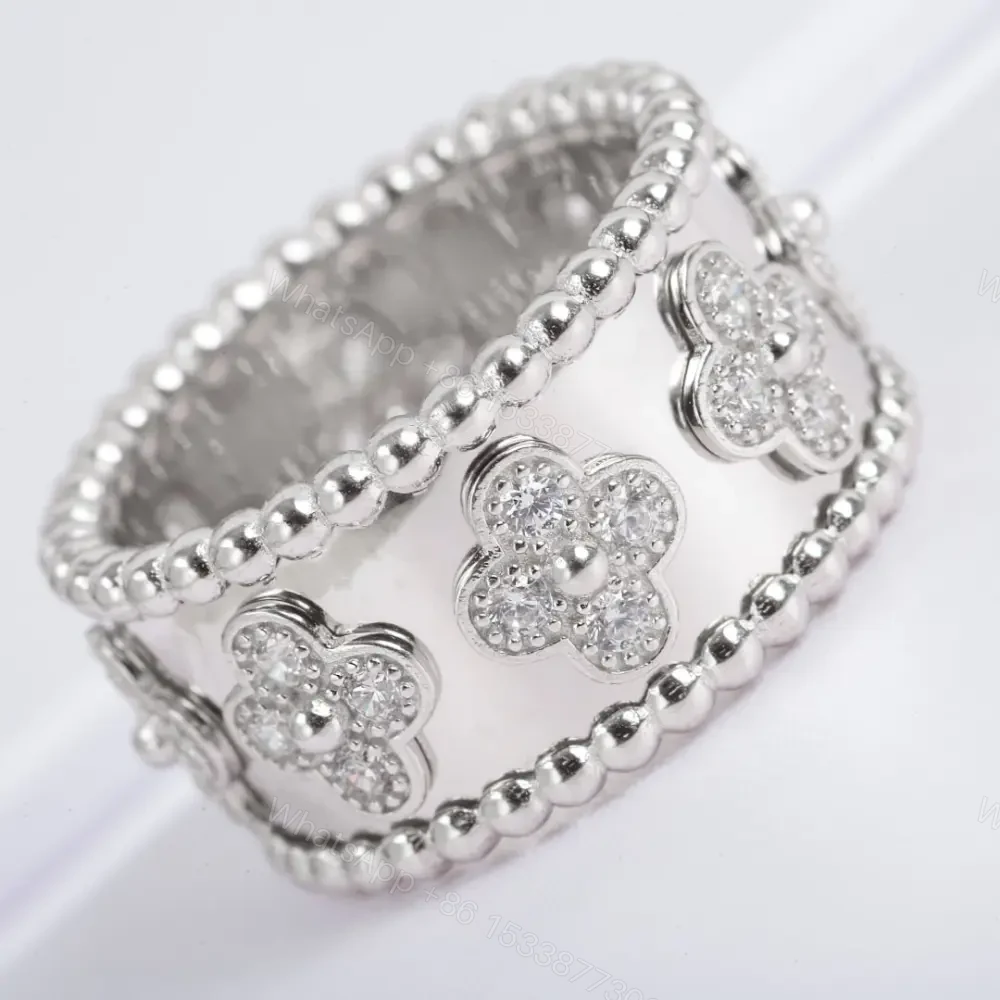 View 8 of 高仿首飾VanCleef&Arpels*RO9LN00鑲鑽萬花筒戒指玫瑰金中號