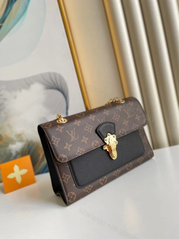 View 2 of Louis Vuitton LV Victoire Monogram Pattern Handbags 27x20x10cm