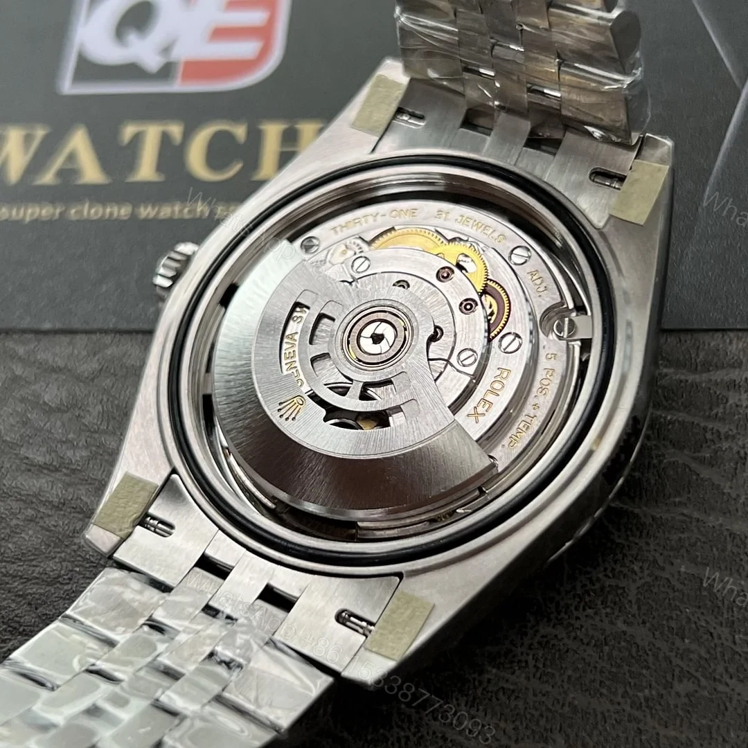 View 8 of Rolex Datejust Rhodium Dial 126334 Jubilee 41 mm
