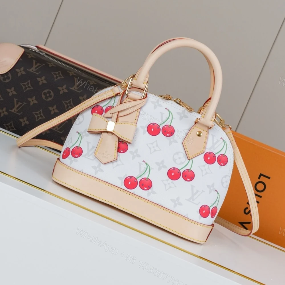 View 2 of Louis Vuitton X Murakami Alma BB Washed Blue 23Cm