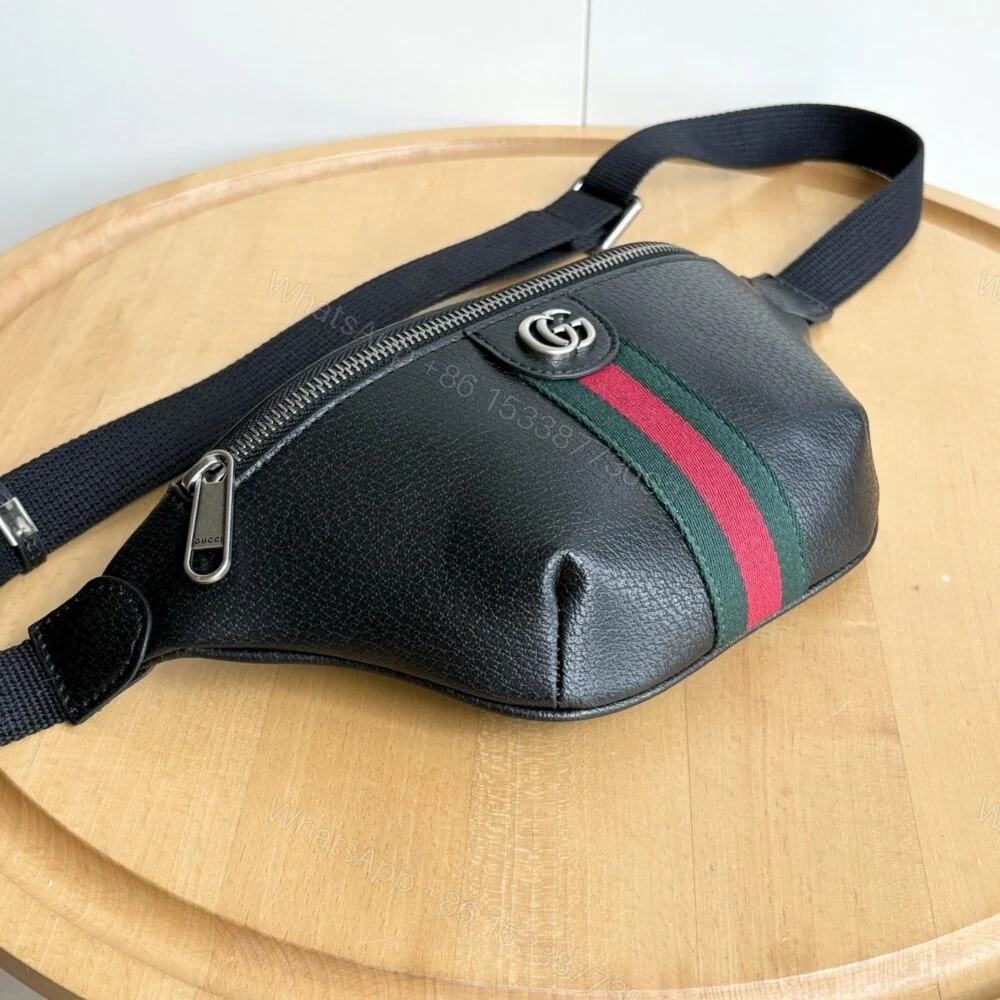 View 6 of Gucci Ophidia Small Belt Bag Black 30Cm ‎839106 AAE1B 1043
