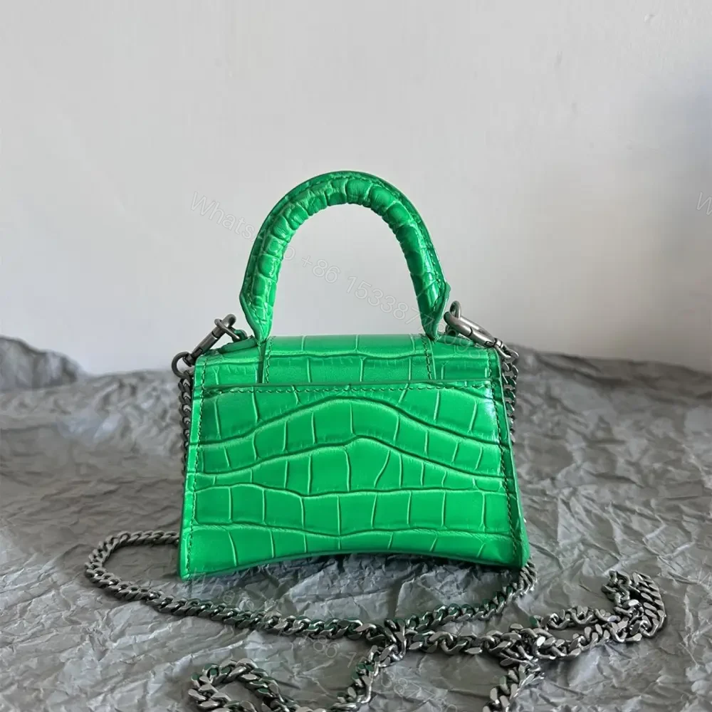 View 2 of 高仿Balenciaga*Nano系列迷你沙漏包綠色