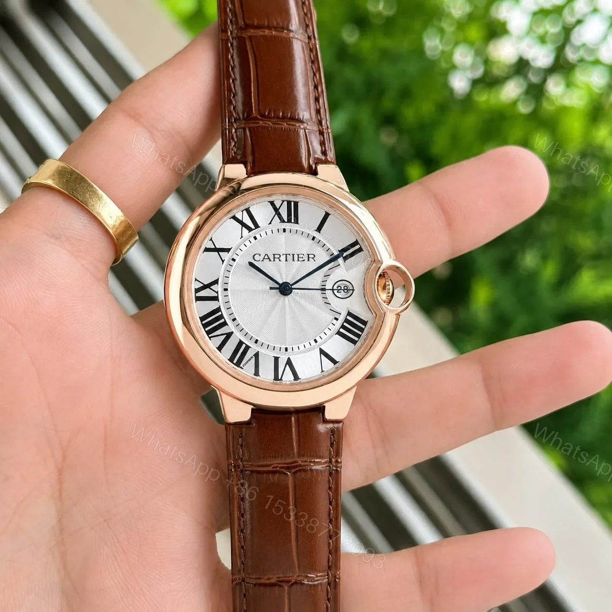 View 3 of Cartier Ballon Bleu Rose Gold