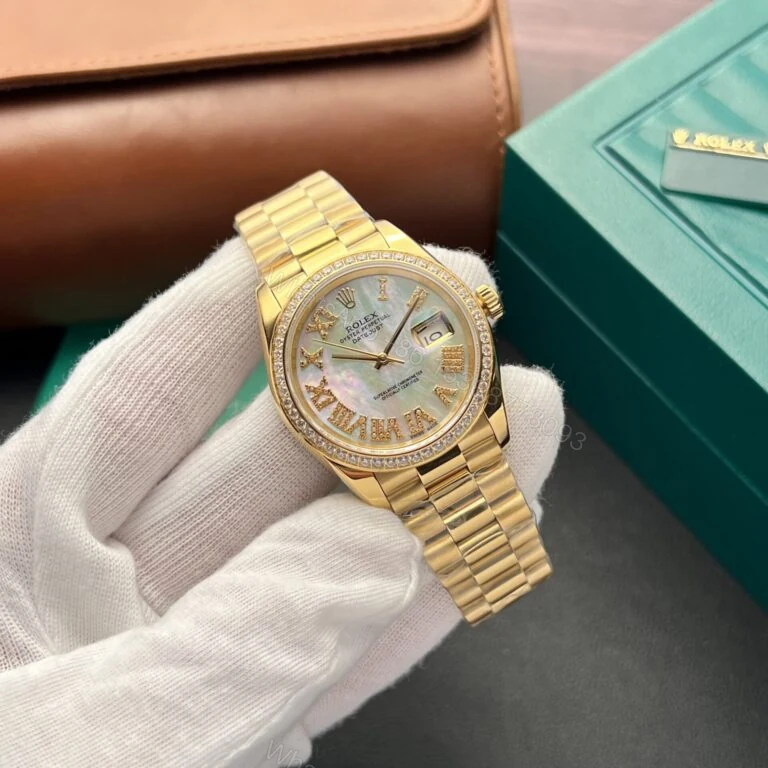 View 3 of Datejust 36mm Super Clone Mother Of Pearl Dial with Diamonds