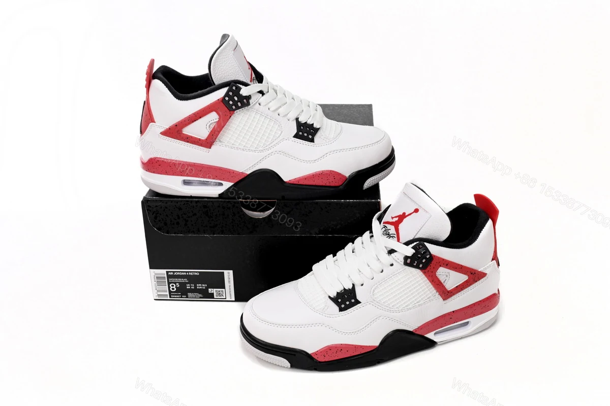 Air Jordan 4 Retro Red Cement DH6927-161 — view 2