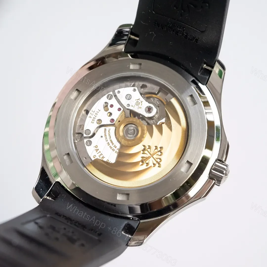 View 8 of Patek Philippe Aquanaut Diamond Bezel Watch Black Rubber Strap Ultimate 40MM PP-AQUANAUT-40-DIA-BEZEL-BLK-RUB