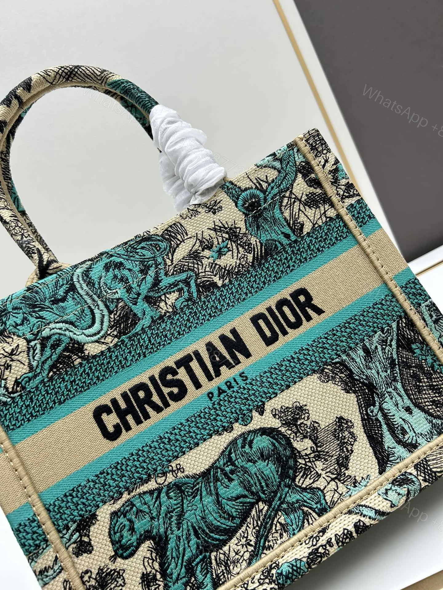 View 4 of Medium Dioriviera Dior Book Tote