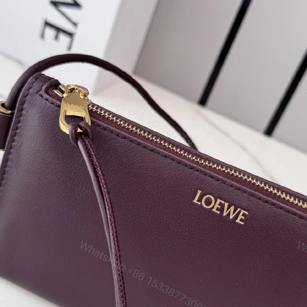 View 4 of Premium Leather Crossbody: Elegant Minimalist Hardware
