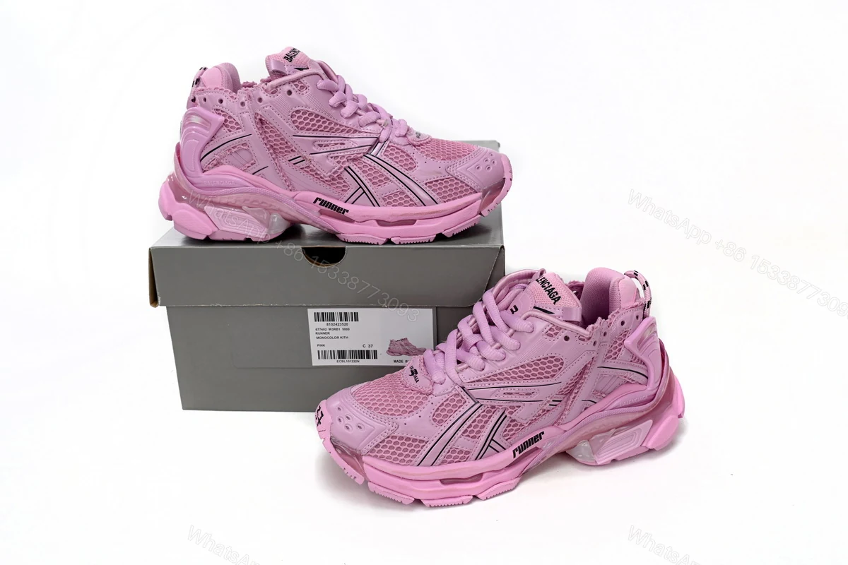 View 2 of Balenciaga Runner Pink 677402 W3RB1 5000