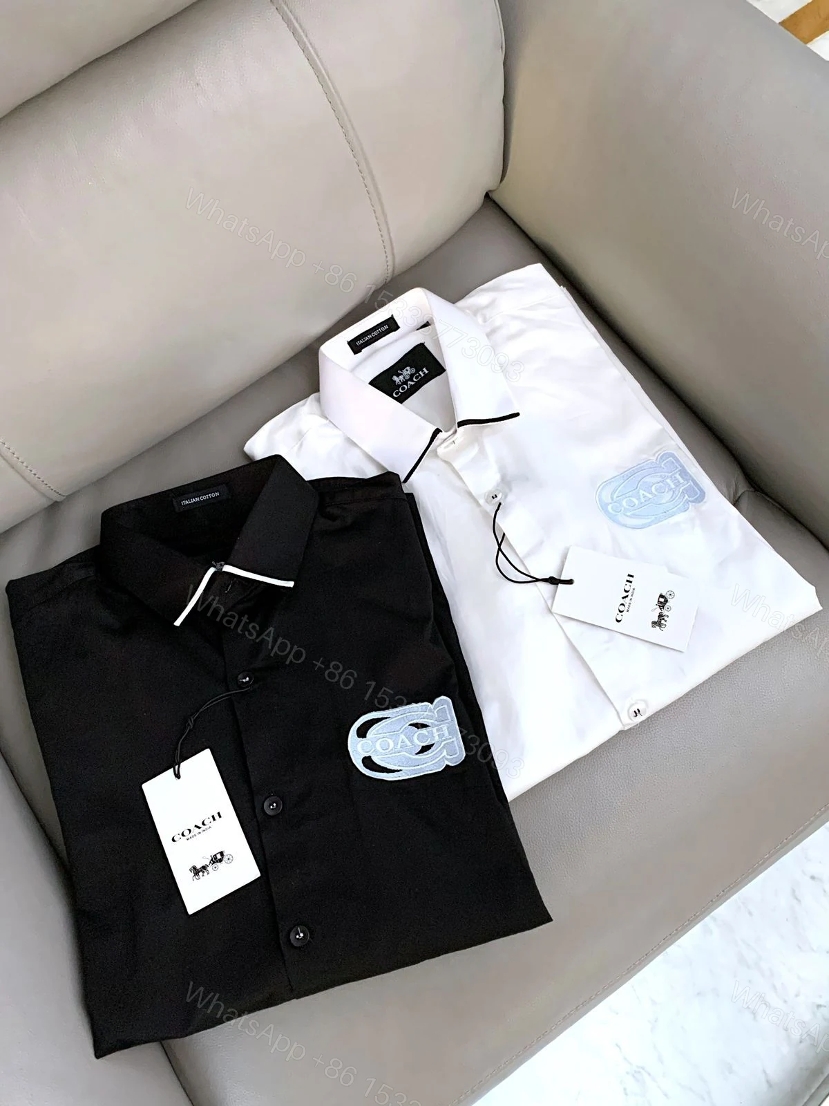 View 5 of FIRST COPY COACH ORIGINAL SOFT COTTON SUMMER SHIRT