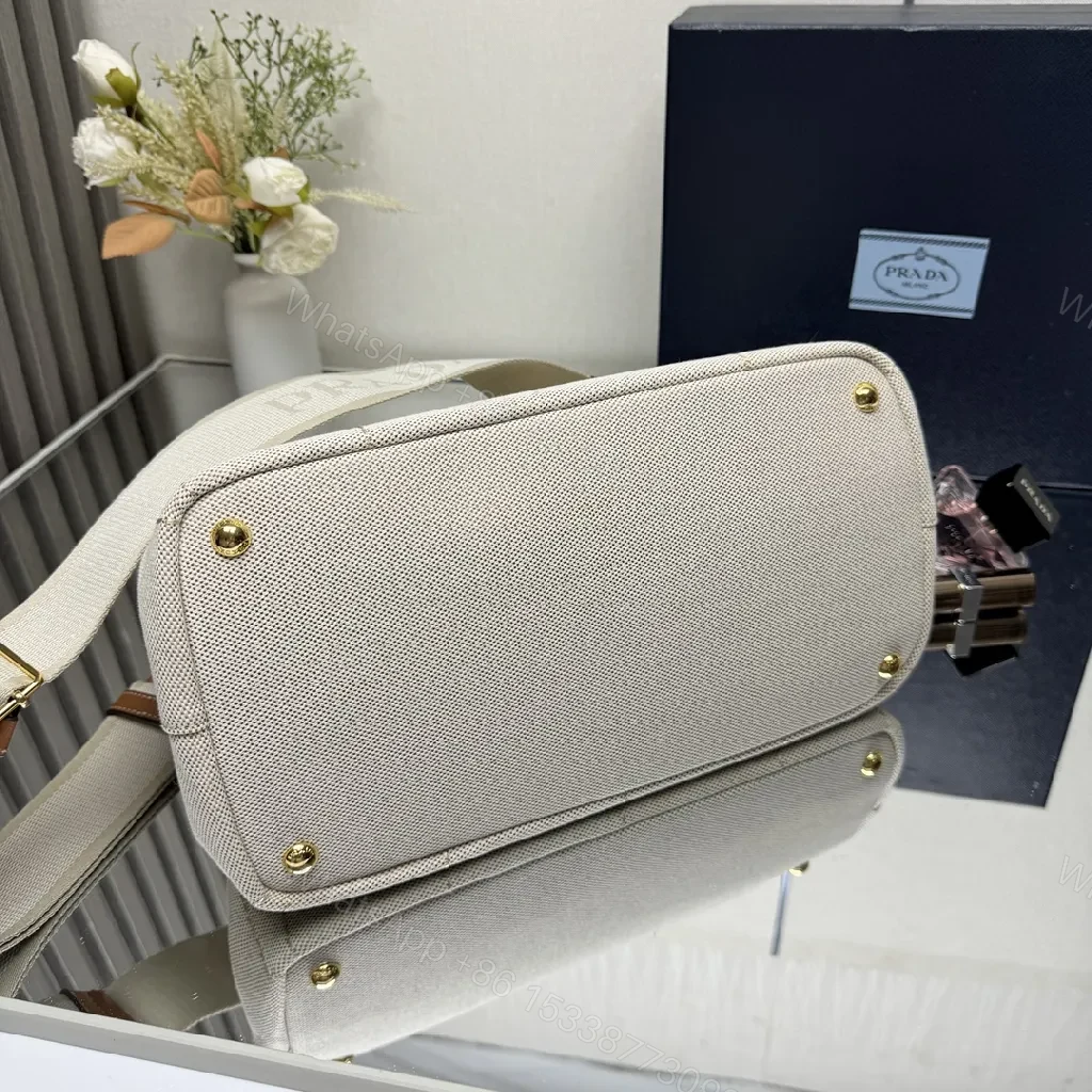 View 7 of Structured Canvas Satchel: Luxe Leather Accents, Everyday Carry