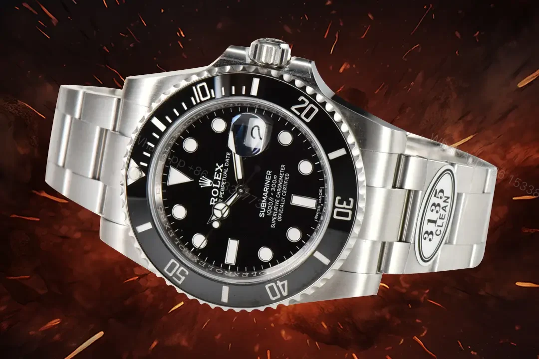 View 5 of Rolex Submariner Date 41 Stainless Steel Black Dial Cerachrom 126610LN-0001