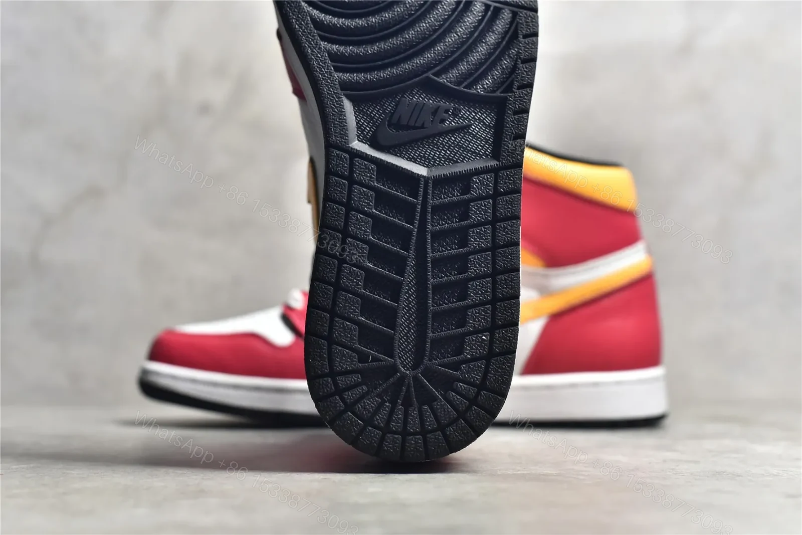 View 8 of Air Jordan 1 Retro High “Light Fusion Red” Reps