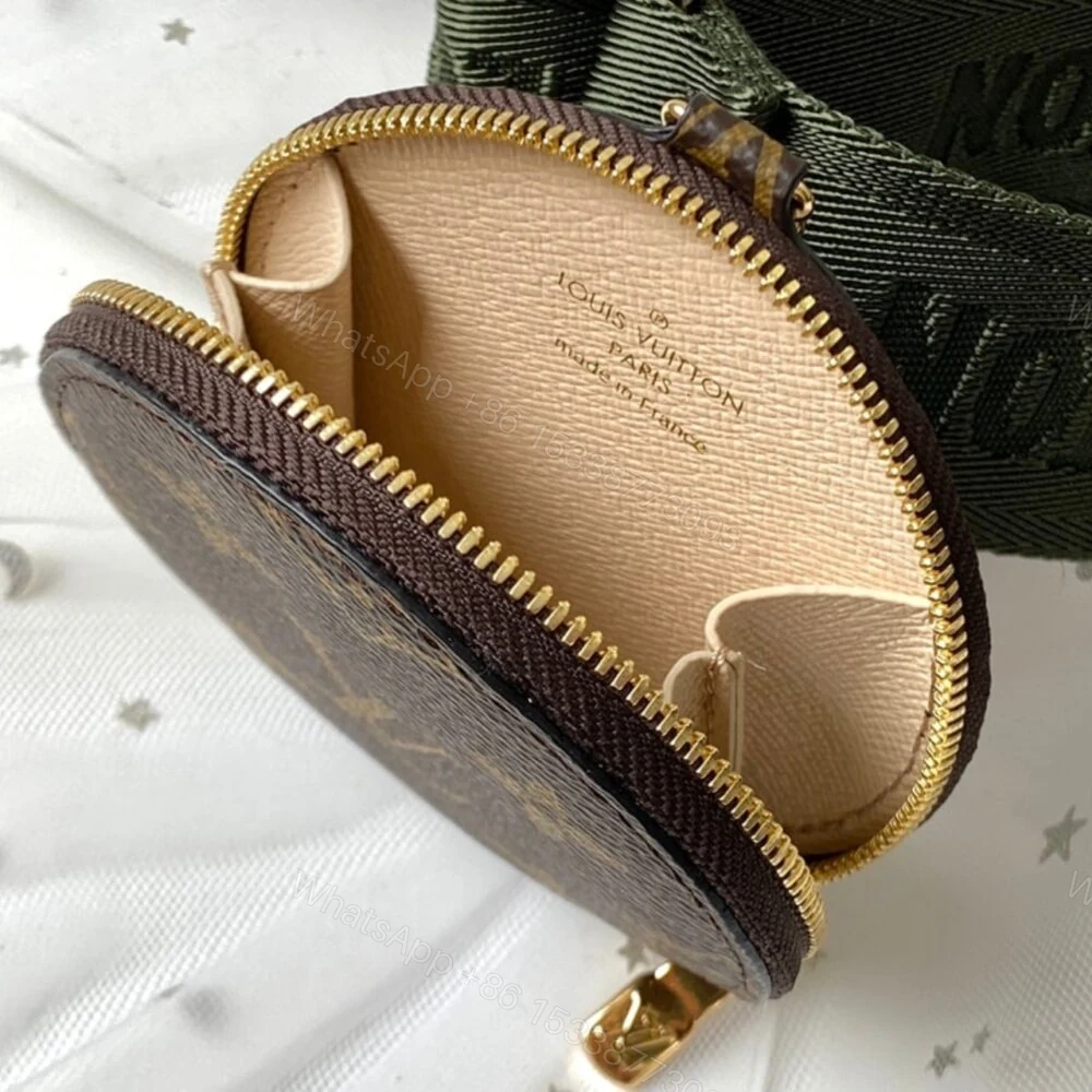 View 5 of Louis Vuitton Multi Pochette Accessoires Monogram Khaki 24cm M44813