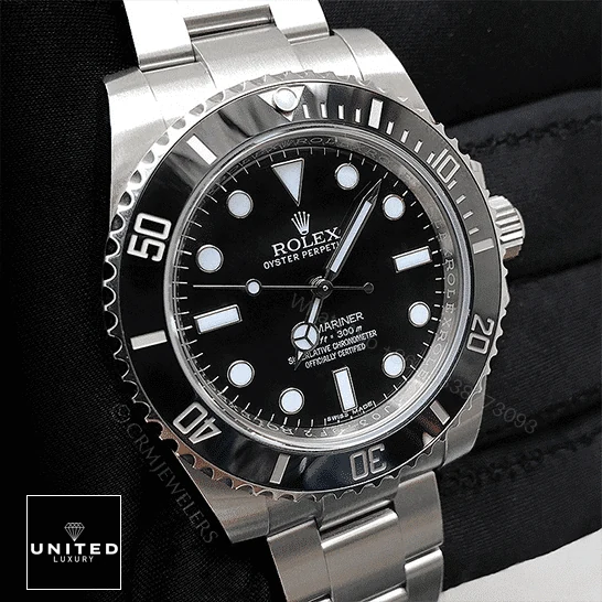 View 8 of Rolex Submariner 116610ln-0001 Ceramic Black Dial Replica