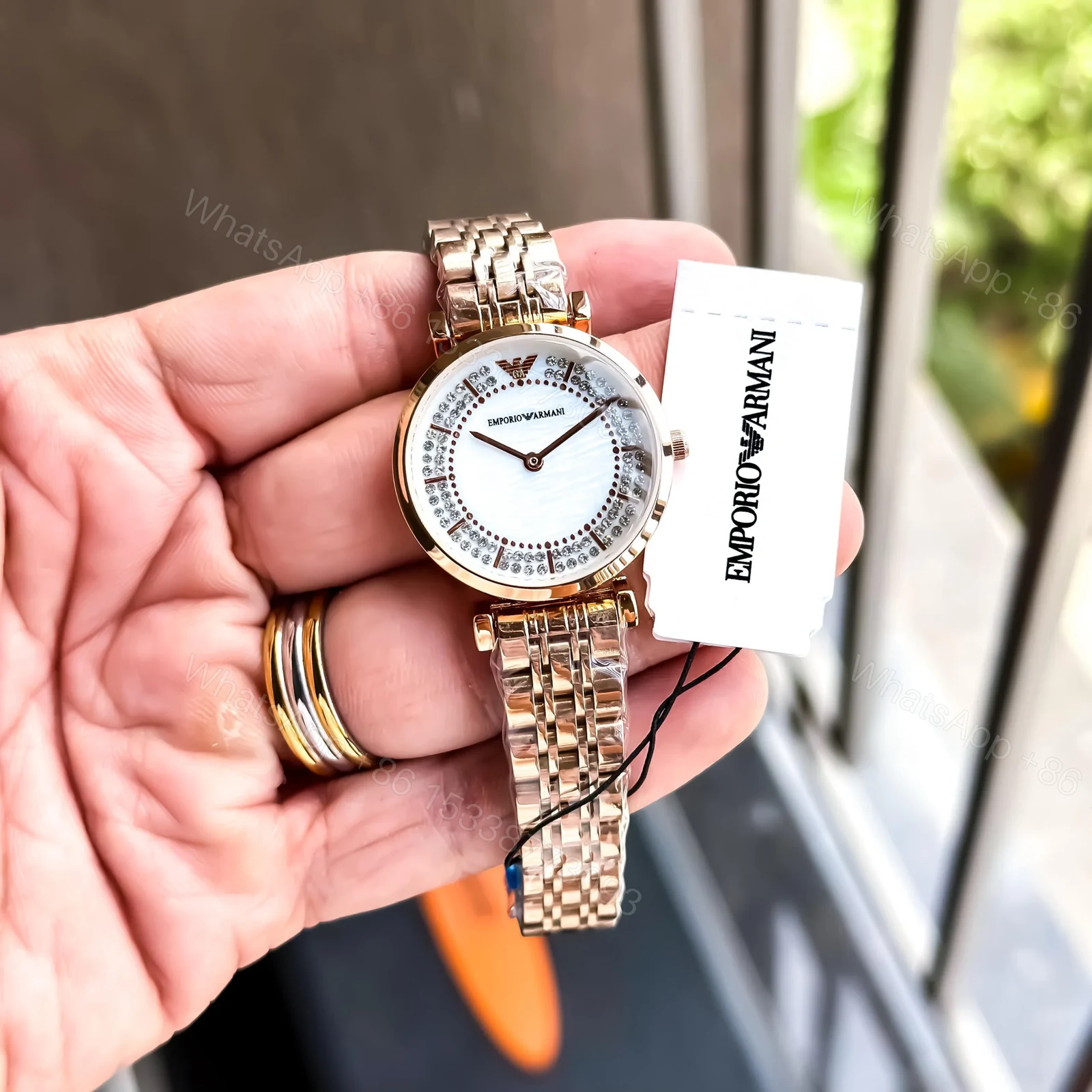 View 3 of Emporio Armani Rose Gold Elegance (32mm)
